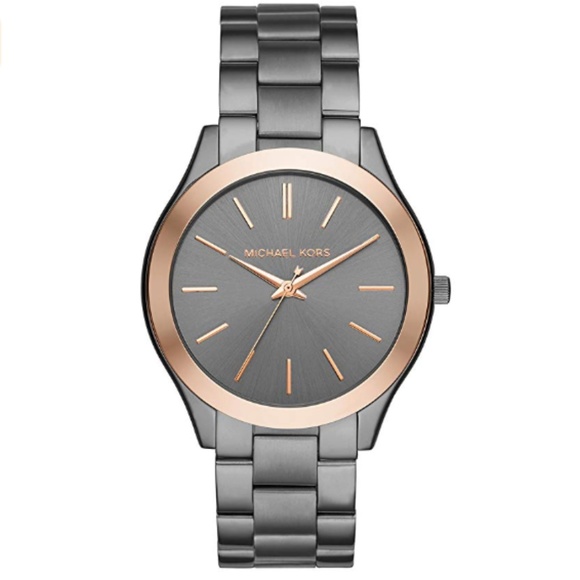 Michael Kors Watches Slim Runway Three-Hand Watch - Picture 1 of 2